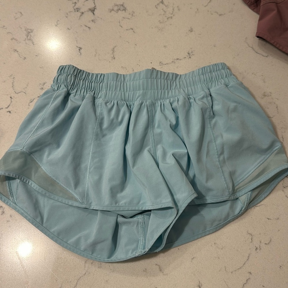 Blue lululemon shorts size 4